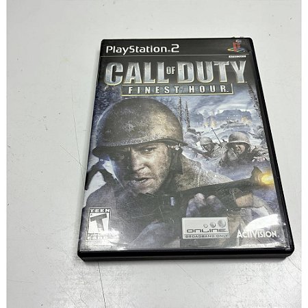 Call Of Duty Finest Hour, PS2 Original Americano (Usado)