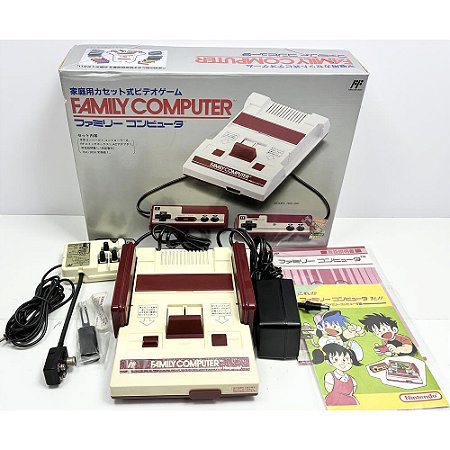 Nintendo Famicom Family Computer, Na Caixa Seriado, Original Nintendo (Usado)