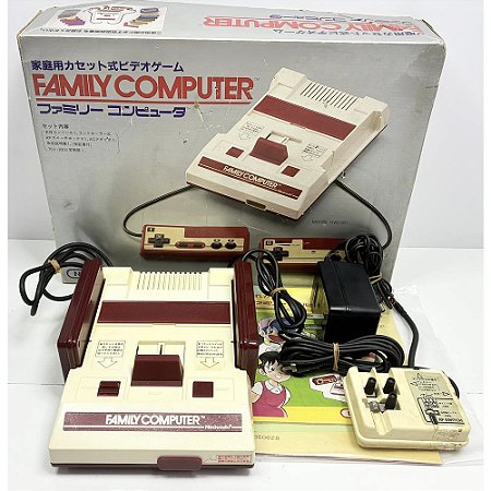 Nintendo Famicom Family Computer, Na Caixa Seriado, Original Nintendo (Usado)