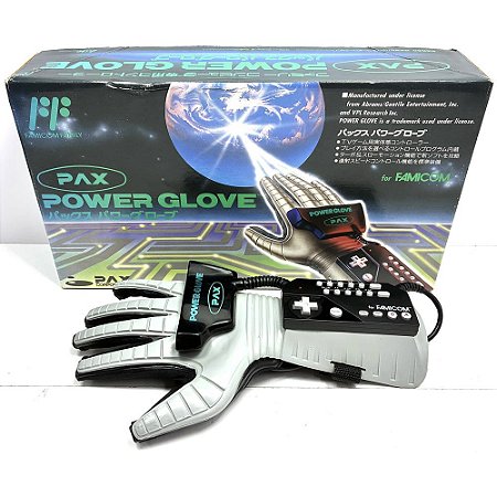 Power Glove Pax, Na Caixa Completo, Famicom, Nes, Nintendo (Usado)