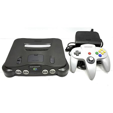 Console Nintendo 64, Com 1 Controle Original, Americano, Nintendo (Usado)
