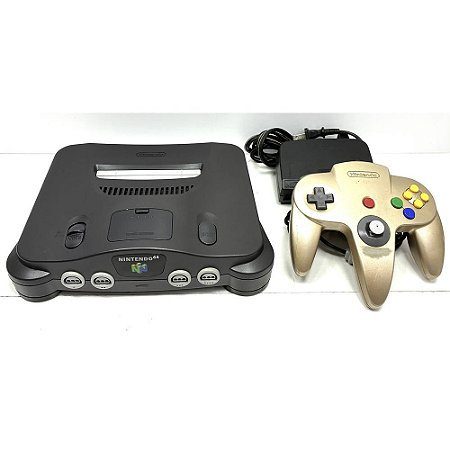 Console Nintendo 64, Com 1 Controle Original, Nacional, Nintendo (Usado)