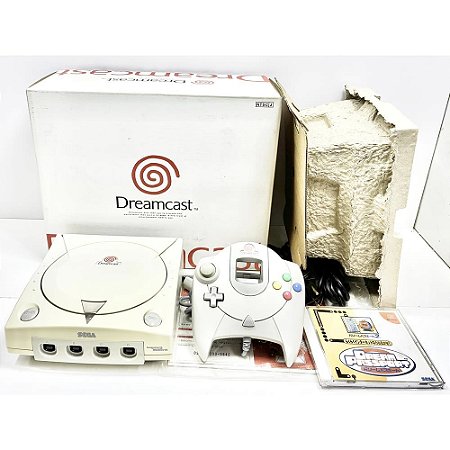 Dreamcast, Com 1 Controle Original, Sega, Na Caixa Seriado (Usado)