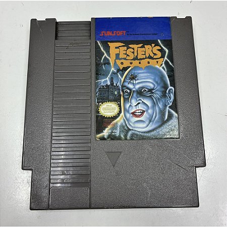 Fester's Quest, Nes Nintendinho, Americano, Original (Usado)