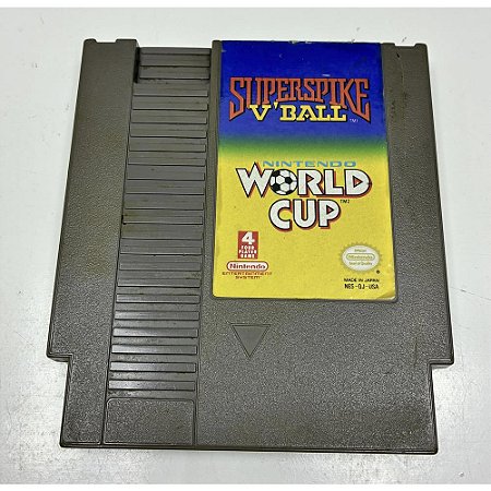 Super Spike V'Ball / Nintendo World Cup, Nes Nintendinho, Americano, Original (Usado)