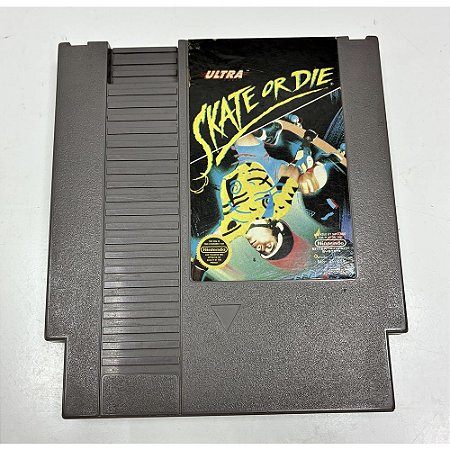 Skate or Die, Nes Nintendinho, Americano, Original (Usado)