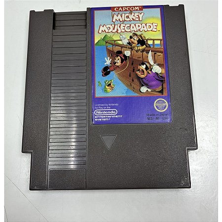 Mickey Mousecapade, Nes Nintendinho, Americano, Original (Usado)