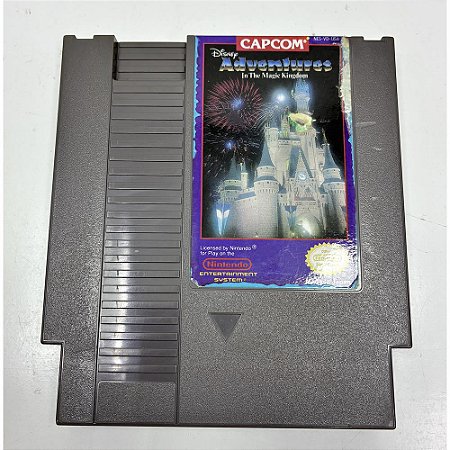 Disney Adventures In The Magic Kingdom, Nes Nintendinho, Americano, Original (Usado)