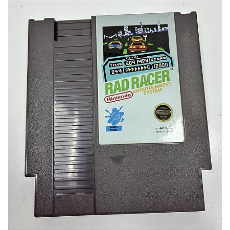 Rad Racer, Nes Nintendinho, Americano, Original (Usado)