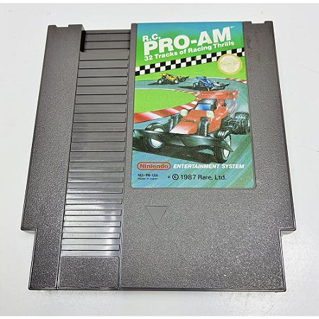 R.c. Pro-am 32, Nes Nintendinho, Americano, Original (Usado)