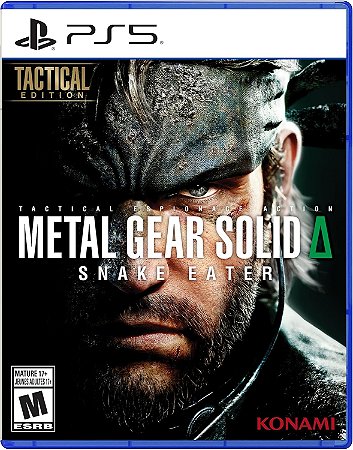 Metal Gear Solid Delta Snake Eater - PS5 (Mídia Física) - Novo, Lacrado