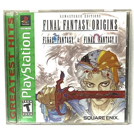 Final Fantasy Origins I & II, Original PS1 Americano (Usado)