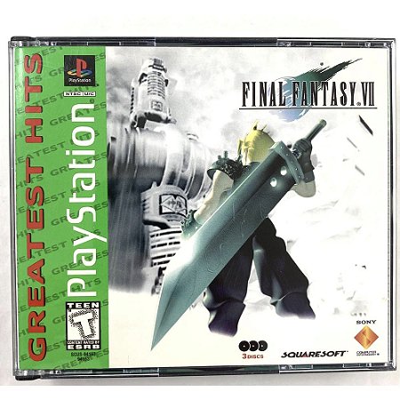 Final Fantasy VII, Original PS1 Americano (Usado)