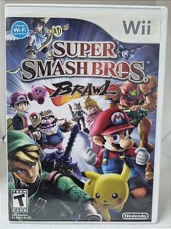 Super Smash Brow Brawl - WII (Mídia Física) - USADO