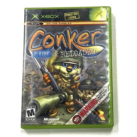 Conker Live & Reloaded - XBOX Classico (Mídia Física) - USADO