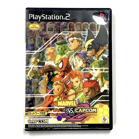 Marvel Vs. Capcom 2, PS2 Japonês Original (Mídia Física) - Usados