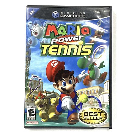 Mario Power Tennis, Gamecube Americano Original (Mídia Física) - Usado