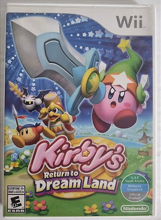 Kirby's Return to Dream Land - Wii (Mídia Física) - USADO