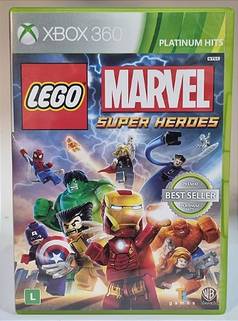Lego Marvel Super Heroes - Xbox 360 (Mídia Física) - USADO