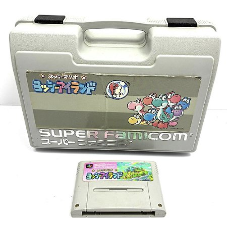 Maleta Yoshi's Island Original, Com Jogo Yoshi's Island, Nintendo (Usado)