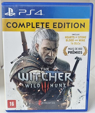 The Witcher 3 Complete Edition - PS4 (Mídia Física) - USADO