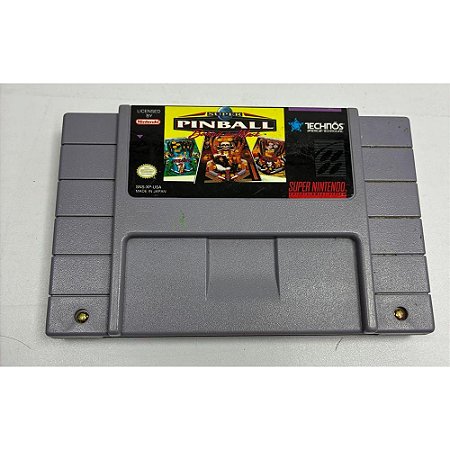 Super Pinball Behind The Mask, Super Nintendo, Snes, Cartucho Original (Usado)