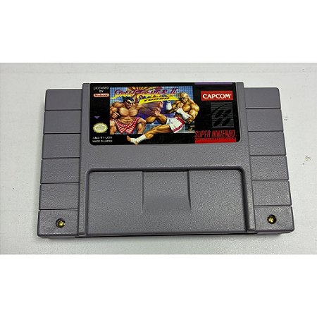 Street Fighter II Turbo, Super Nintendo, Snes, Cartucho Original (Usado)
