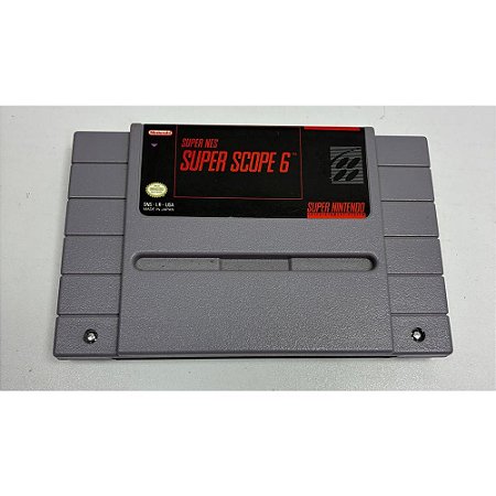 Super Nes Super Scope 6, Super Nintendo, Snes, Cartucho Original (Usado)