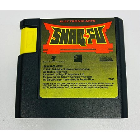 Shaq-Fu, Mega Drive Genesis, Sega, Cartucho Original (Usado)