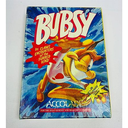 Bubsy, Mega Drive Genesis, Sega, Cartucho Original (Usado)