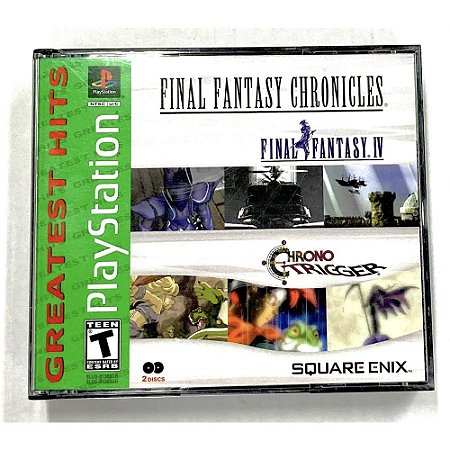 Final Fantasy Chronicles (FF IV & Chrono Trigger), Original PS1 Americano (Usado)