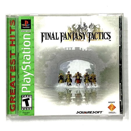 Final Fantasy Tactics, Original PS1 Americano (Usado)