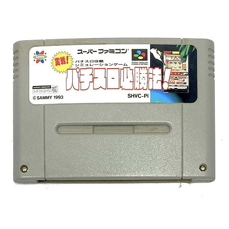 Jissen Pachi-Slot Hisshouhou, Super Famicom Original (Usado)