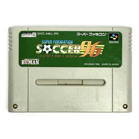 Super Formation Soccer 96: World Club Edition , Super Famicom Original (Usado)