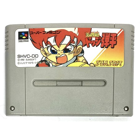 Honoo no Toukyuuji: Dodge Danpei, Super Famicom Original (Usado)