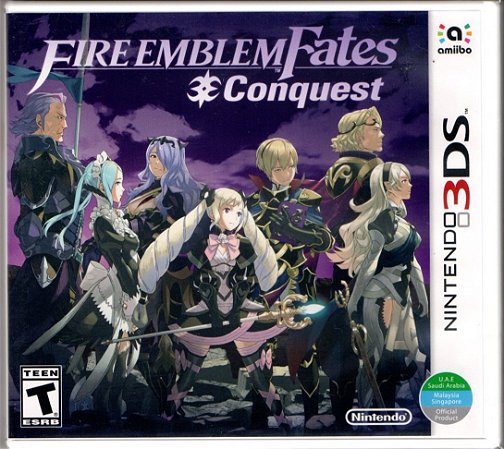 Fire Emblem Fates Conquest - 3DS (Mídia Física) - Novo, Lacrado