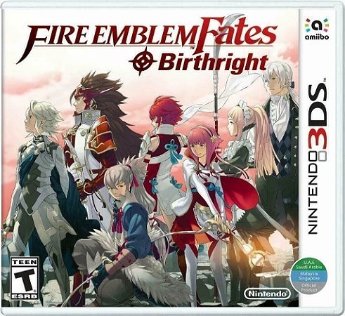 Fire Emblem Fates Birthright - 3DS (Mídia Física) - Novo, Lacrado