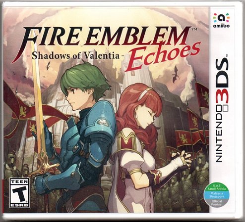 Fire Emblem Echoes Shadows Of Valentia - 3DS (Mídia Física) - Novo, Lacrado