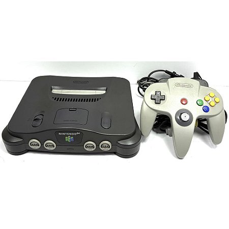 Console Nintendo 64, Com 1 Controle Original, Nintendo (Usado)