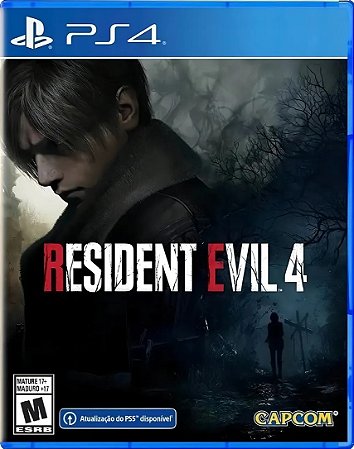 Resident Evil 4 Remake - PS4 (Mídia Física) - Novo, Lacrado