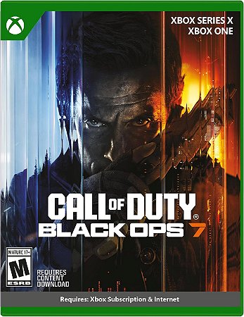 Call of Duty Black Ops 7 - Xbox One / Series X (Mídia Física) - Novo, Lacrado