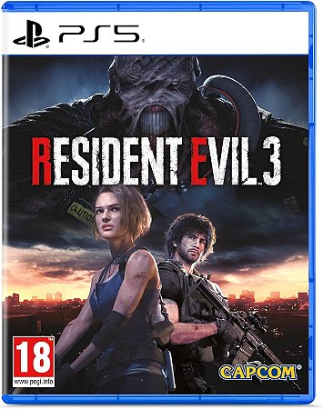 Resident Evil 3 Remake - PS5 (Mídia Física) - Novo, Lacrado