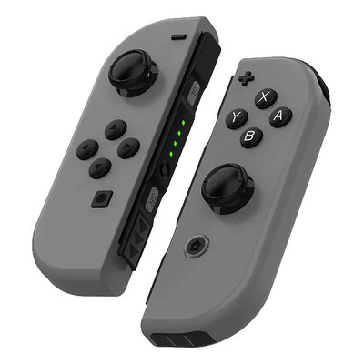 Controle Joy-con L/R Gray Cinza, Para Nintendo Switch, Original Nintendo, Seminovo