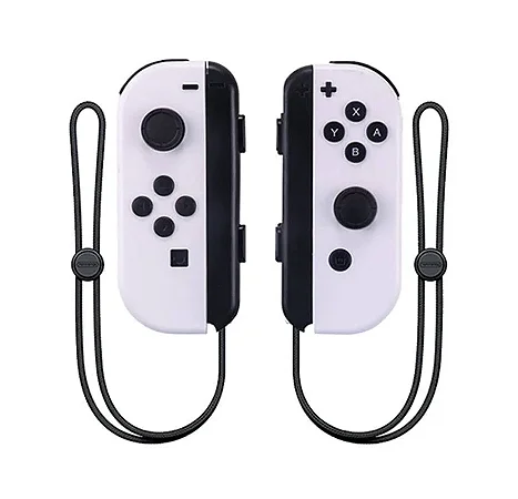 Controle Joy-con L/R, Branco, Para Nintendo Switch, Original Nintendo, Seminovo