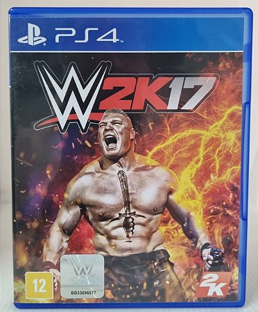 WWE 2K17 - PS4 (Mídia Física) - USADO