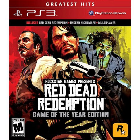 Red Dead Redemption Game Of The Year - PS3 (Mídia Física) - Novo, Lacrado