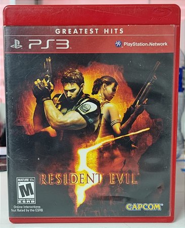 Resident Evil 5 - PS3 (Mídia Física) - USADO