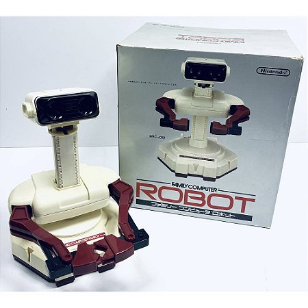 Robot, R.o.b. , Na Caixa, Famicom, Nes, Nintendo, Original (Usado)