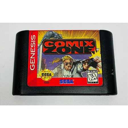Comix Zone, Mega Drive Genesis, Sega, Cartucho Original (Usado)