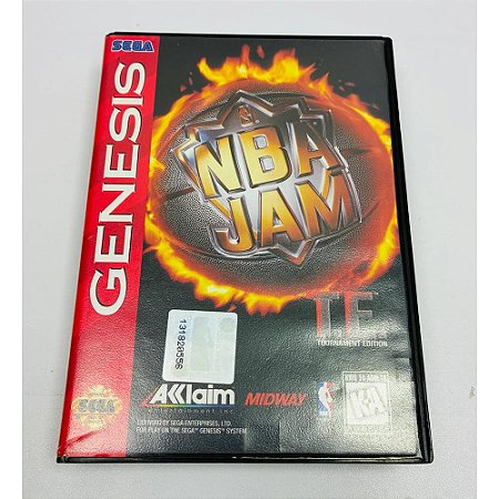 NBA Jam Tournament Edition, Mega Drive Genesis, Sega, Cartucho Original (Usado)